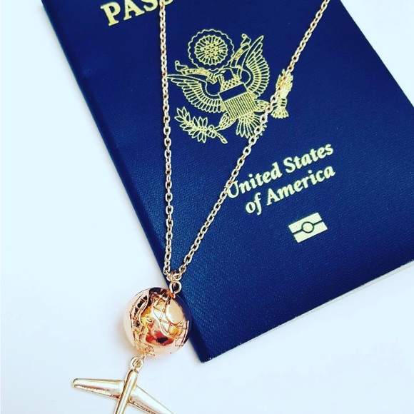 Rose Gold Necklace and Earrings Set Ring, Necklace, Earrings - Picture 5 of 9